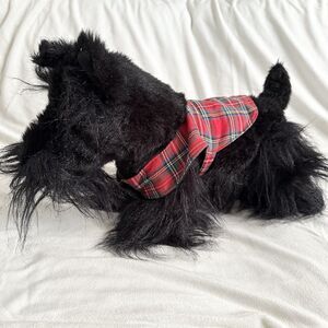 Folkmanis Folktails Black Scottish Terrier 18" Plush Hand Puppet Scottie Dog